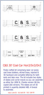 HOn3 C&S Type 1 Coal Car