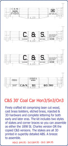 Sn3 C&S Type 1 Coal Car