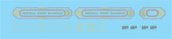 HO Central Union Loco Decals