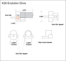 Load image into Gallery viewer, K26 Worm Evolution Drive (WMC C-16)