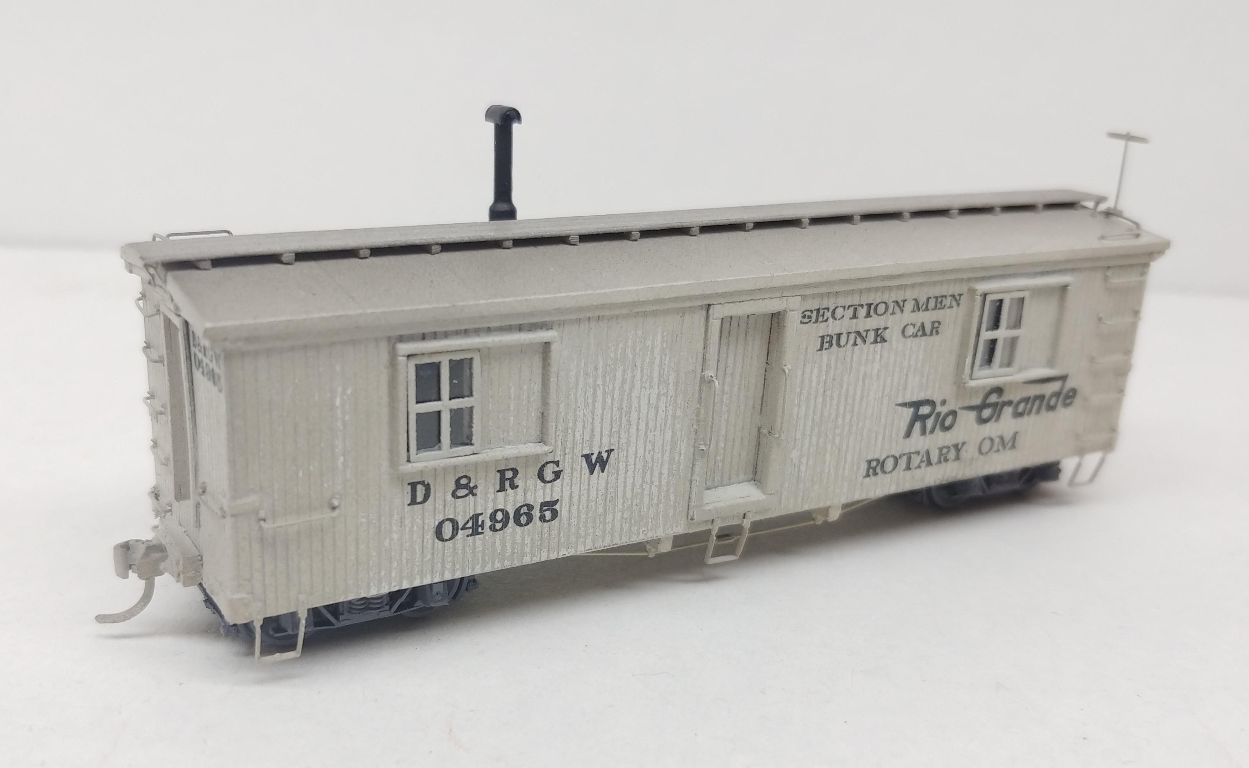 On3 D&RGW 04965 MOW Bunk Car – Leadville Designs