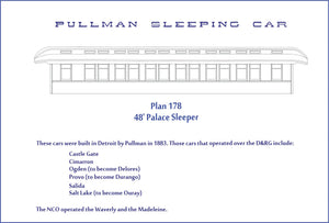 On3 Pullman Plan 178 Palace Car Sleeper PRE-ORDER