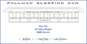 HOn3 Pullman Plan 73A Palace Car Sleeper PRE-ORDER