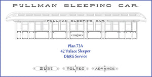Sn3 Pullman Plan 73A Palace Car Sleeper PRE-ORDER