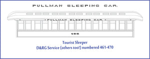 HOn3 Pullman Tourist Sleeper