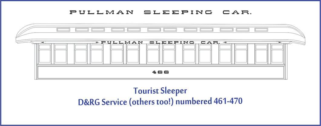 HOn3 Pullman Tourist Sleeper